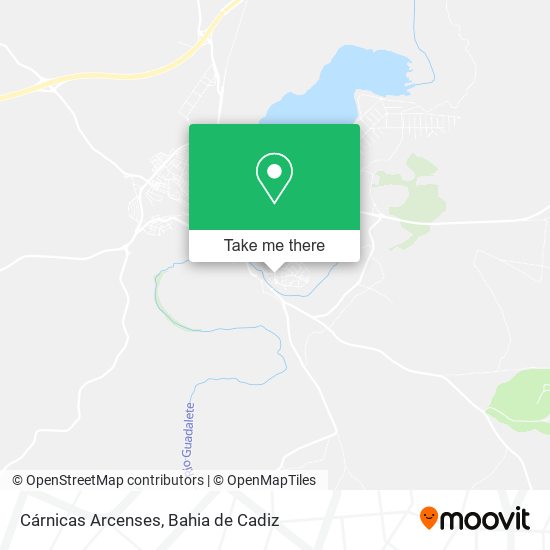 Cárnicas Arcenses map