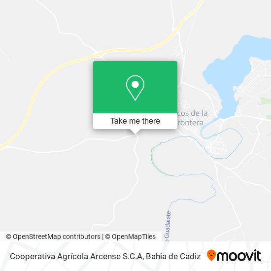 Cooperativa Agrícola Arcense S.C.A map