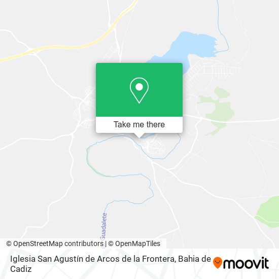 Iglesia San Agustín de Arcos de la Frontera map