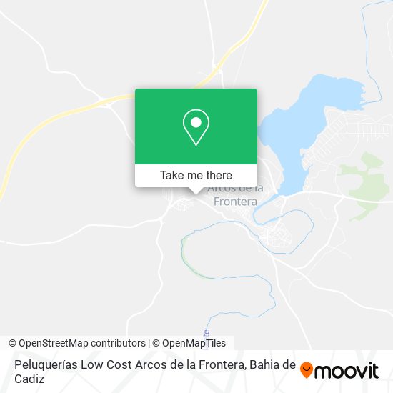 Peluquerías Low Cost Arcos de la Frontera map