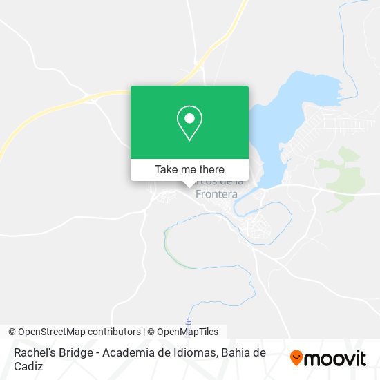 mapa Rachel's Bridge - Academia de Idiomas