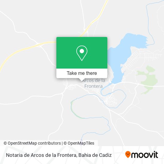 Notaria de Arcos de la Frontera map