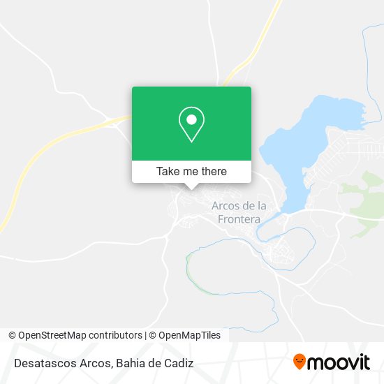 Desatascos Arcos map