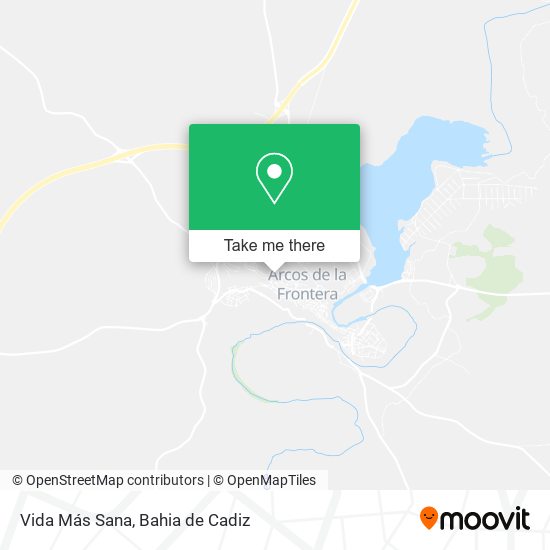 Vida Más Sana map