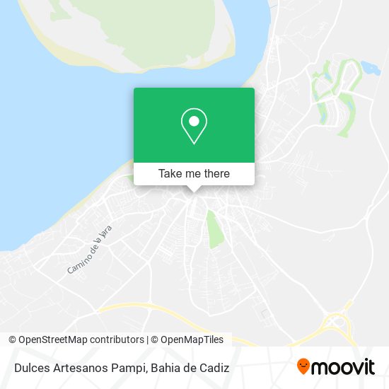 Dulces Artesanos Pampi map
