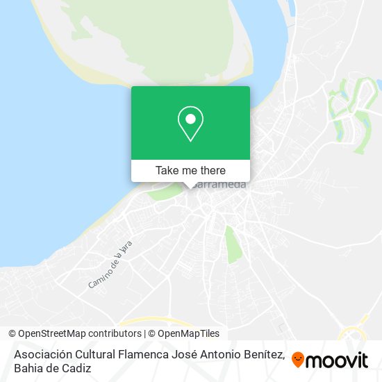Asociación Cultural Flamenca José Antonio Benítez map