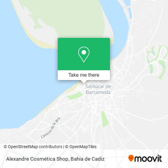 Alexandre Cosmética Shop map