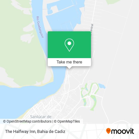 The Halfway Inn map