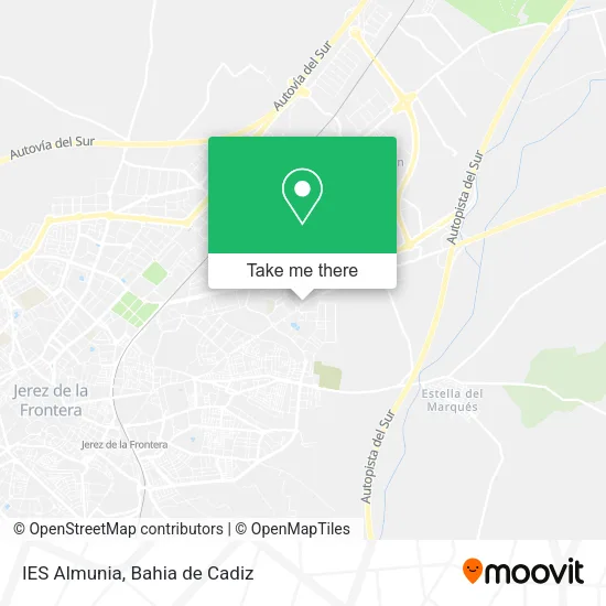 mapa IES Almunia