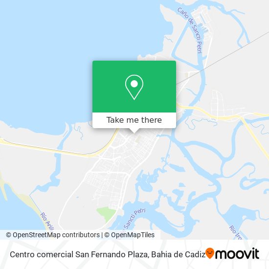 Centro comercial San Fernando Plaza map