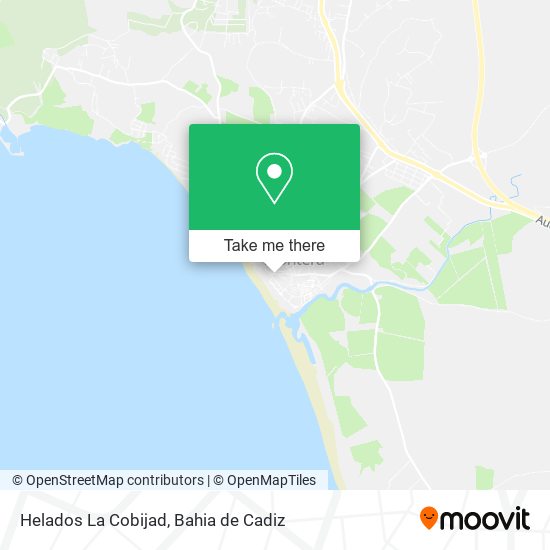Helados La Cobijad map