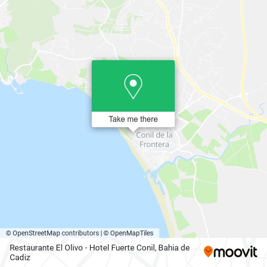 Restaurante El Olivo - Hotel Fuerte Conil map