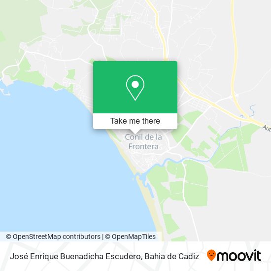 José Enrique Buenadicha Escudero map