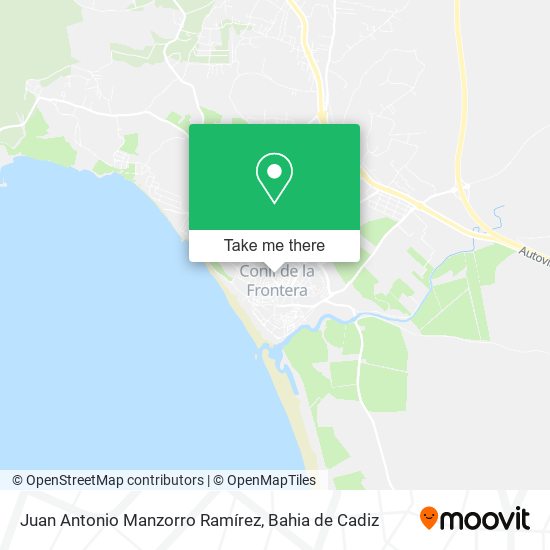 Juan Antonio Manzorro Ramírez map