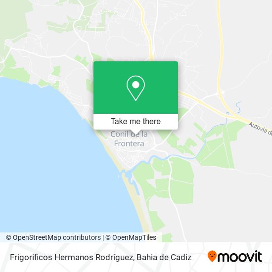Frigorificos Hermanos Rodríguez map