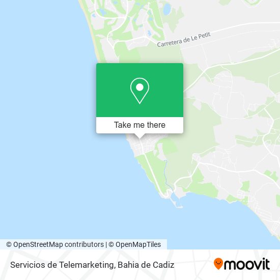 Servicios de Telemarketing map