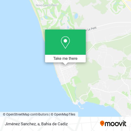Jiménez Sanchez, a map