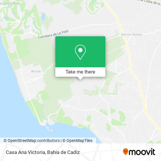 Casa Ana Victoria map