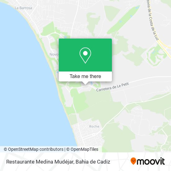 Restaurante Medina Mudéjar map