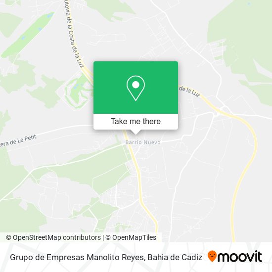 Grupo de Empresas Manolito Reyes map