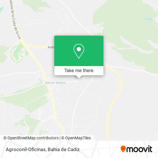Agroconil-Oficinas map
