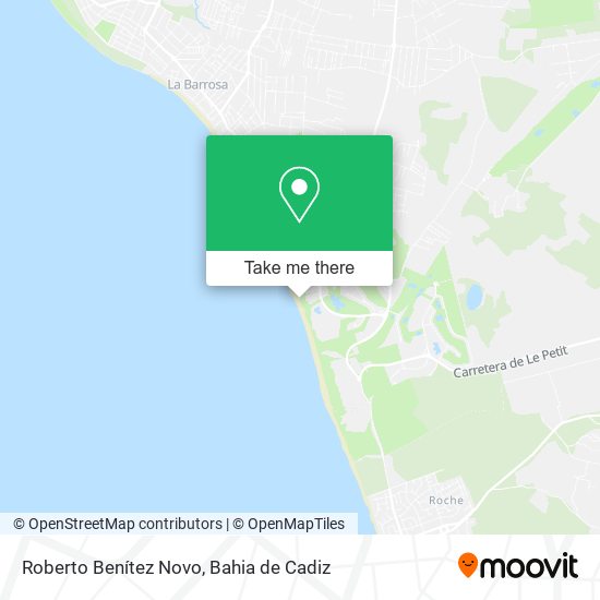 Roberto Benítez Novo map