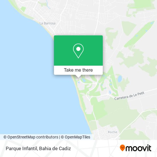 Parque Infantil map