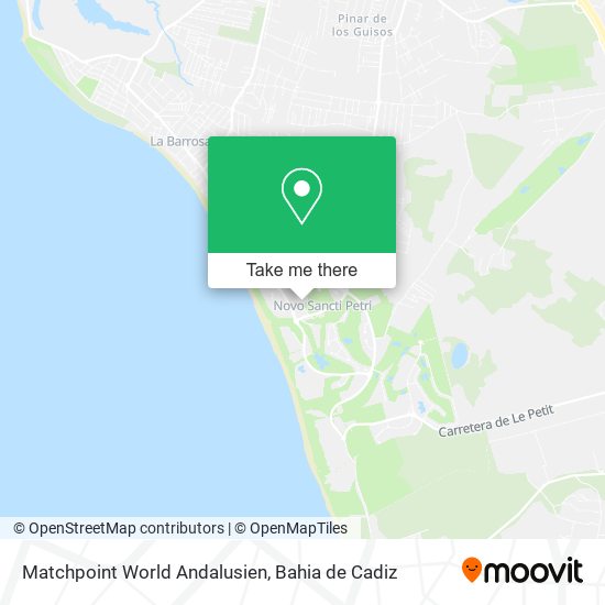 Matchpoint World Andalusien map