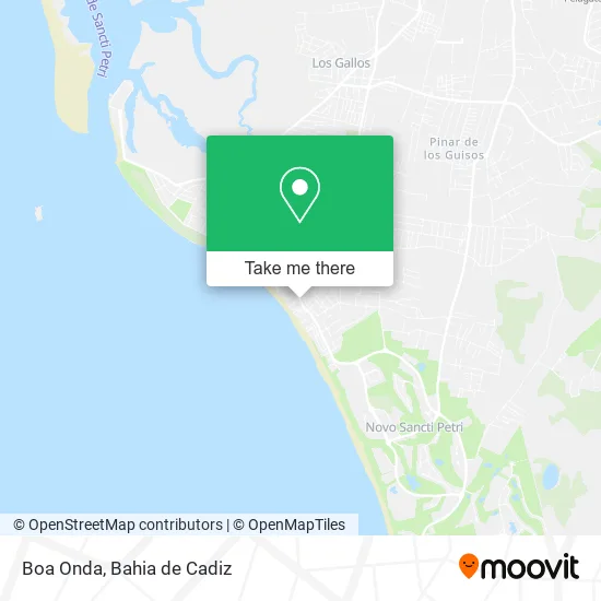 Boa Onda map