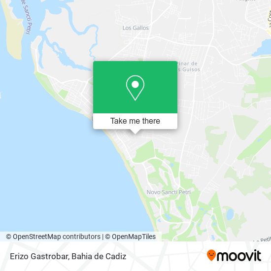 Erizo Gastrobar map