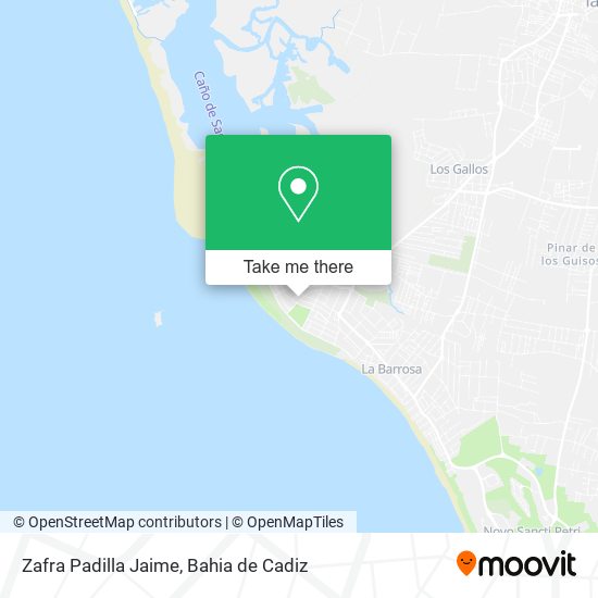 Zafra Padilla Jaime map