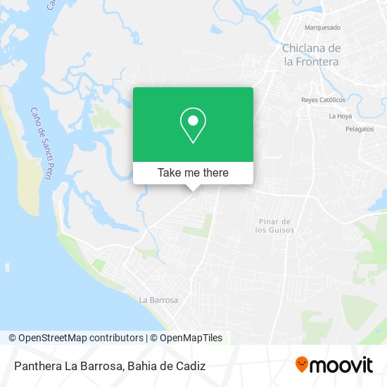 Panthera La Barrosa map