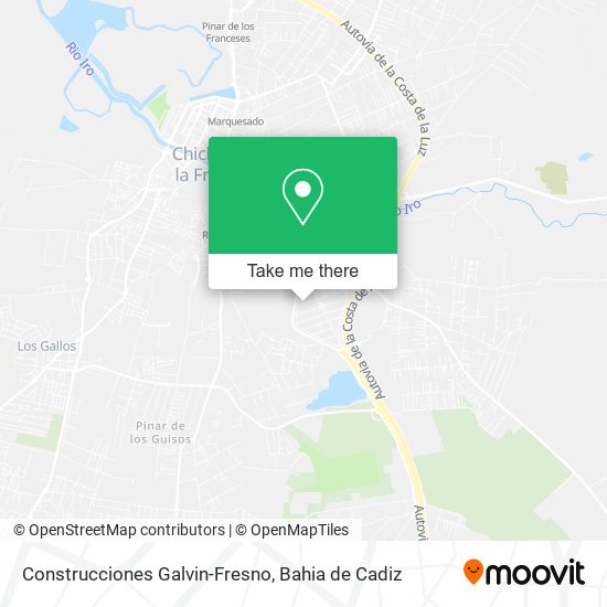 Construcciones Galvin-Fresno map