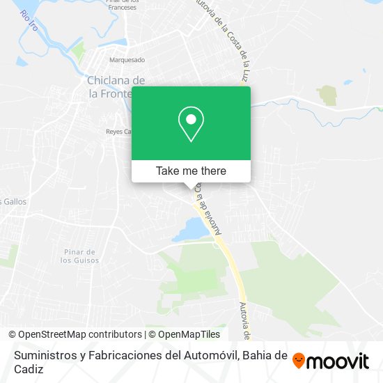 Suministros y Fabricaciones del Automóvil map
