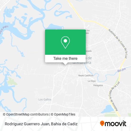 Rodríguez Guerrero Juan map
