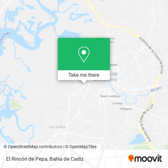 El Rincón de Pepa map