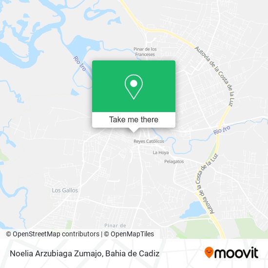 Noelia Arzubiaga Zumajo map