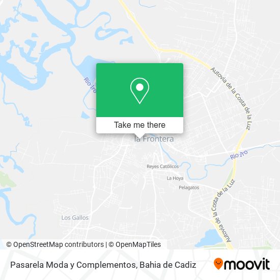 Pasarela Moda y Complementos map