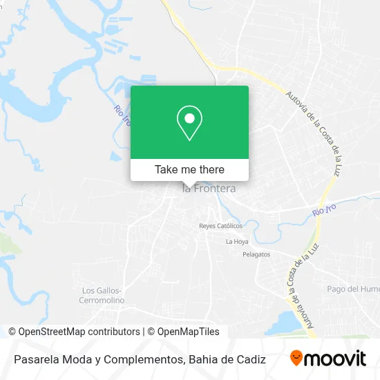 Pasarela Moda y Complementos map