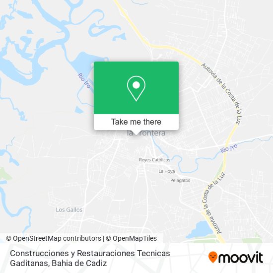 Construcciones y Restauraciones Tecnicas Gaditanas map