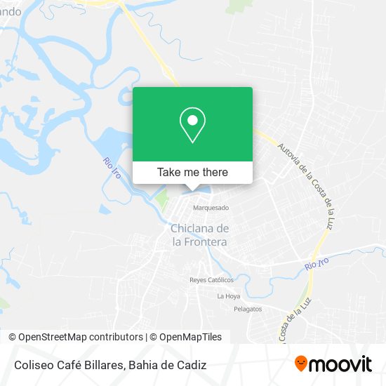 Coliseo Café Billares map
