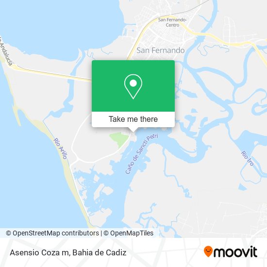 Asensio Coza m map