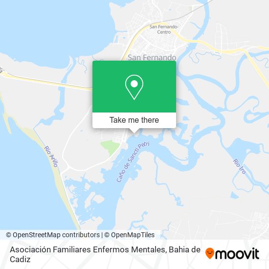 Asociación Familiares Enfermos Mentales map