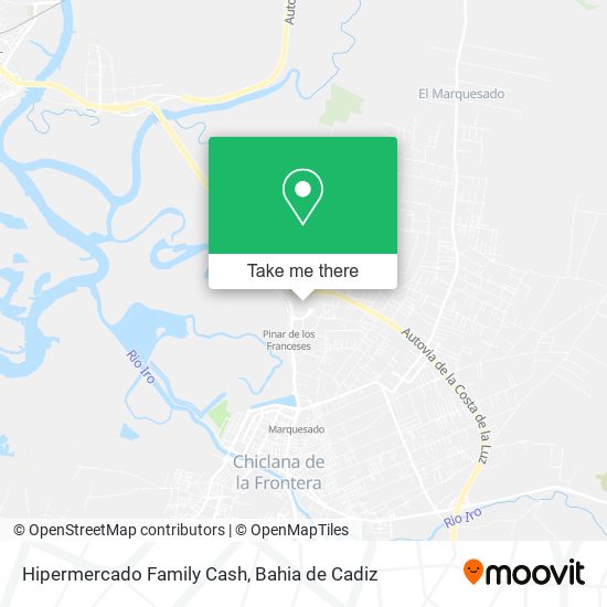 Hipermercado Family Cash map