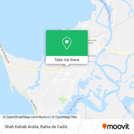 Shah Kebab Ardila map