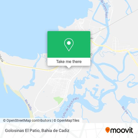 Golosinas El Patio map