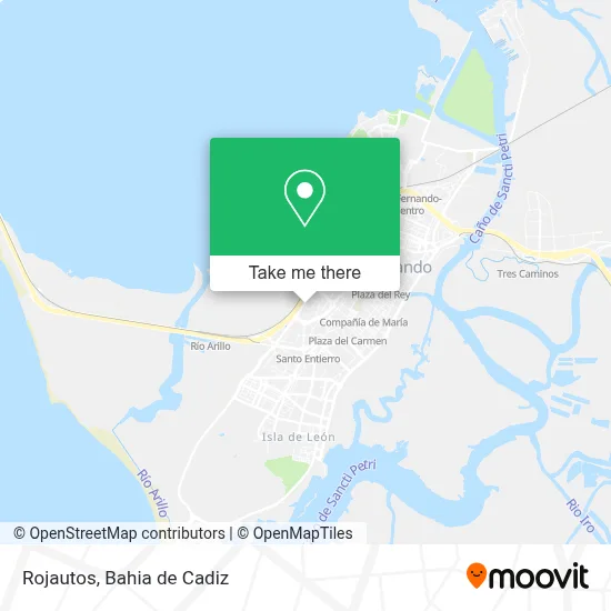 Rojautos map