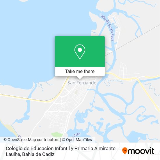 Colegio de Educación Infantil y Primaria Almirante Laulhe map