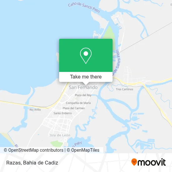 Razas map