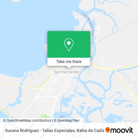 Susana Rodríguez - Tallas Especiales map
